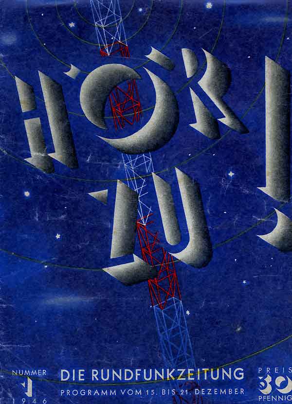 Titelseite der ersten H&ouml;r zu 1946