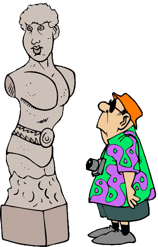 Tourist in Griechenland